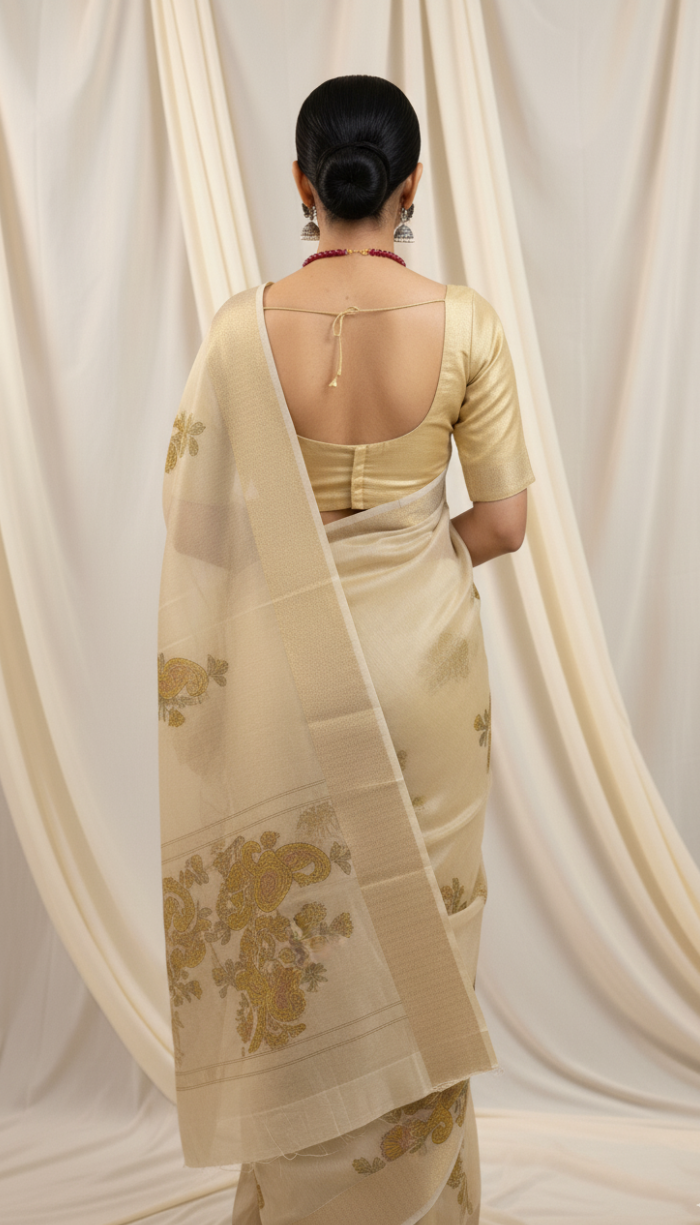 Kora Fabric Saree