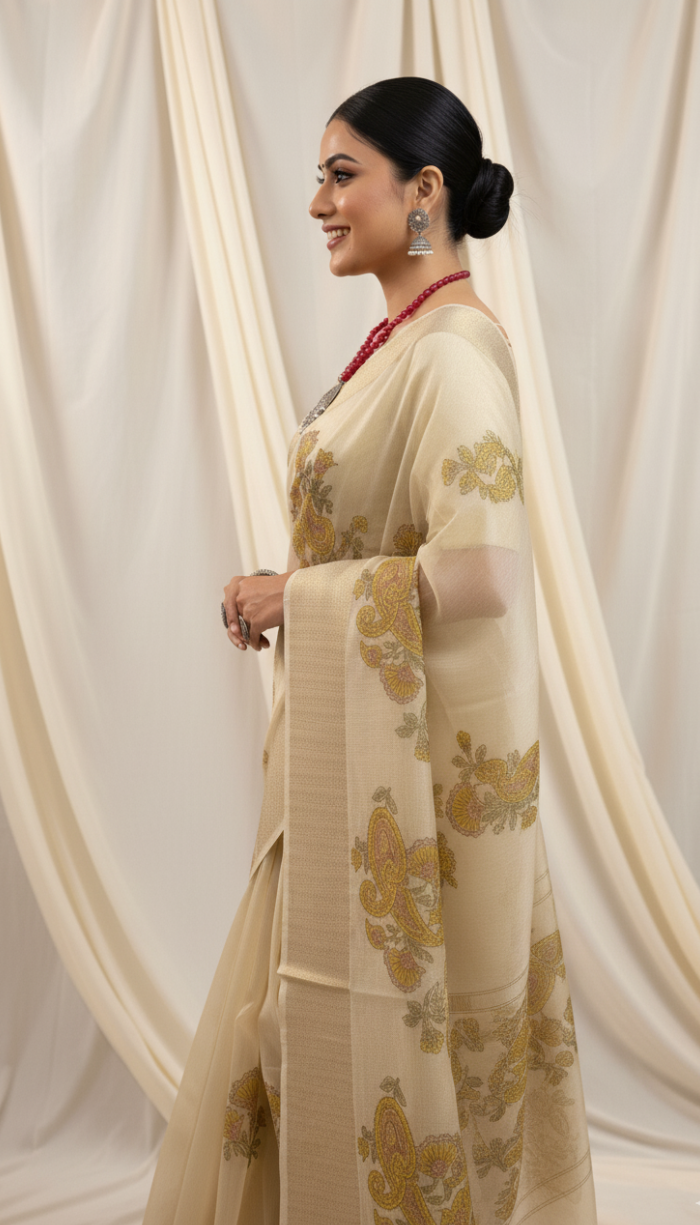 Kora Fabric Saree